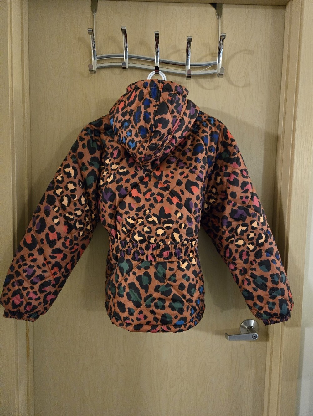 NWT Farm Rio Reversible Hooded Puffer Coat (M) - Picture 5 of 11